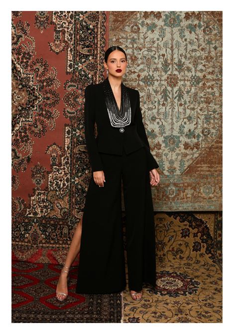 Giacca con rever tempestato di brillanti GAI MATTIOLO | suits Jacket | LV06371000